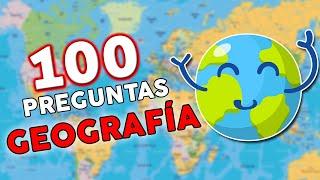 100 Preguntas de GEOGRAFÍA  | Con Opciones 