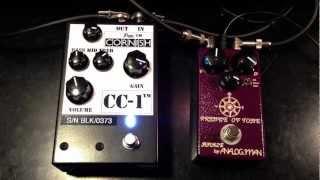 Pete Cornish CC-1 vs Analog Man Prince Of Tone