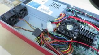 Akihabara Junk Finds: A "1/2U" Rackmount Server (Part 1) - Inspection and Initial Power On