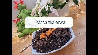 Domowa masa makowa - prosty stary przepis ,idealna do makowca #naświęta #mak #makowa #prostyprzepis