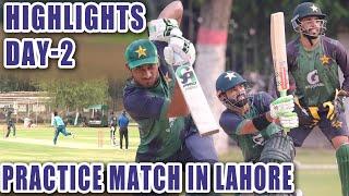 Hassan Nawaz and Mohammad Nawaz Batting, Abbas Afridi, M Nawaz & Ahmed Daniyal Bowling