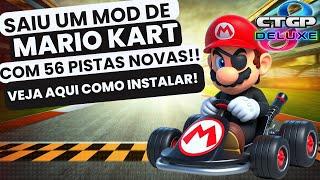 BOMBA!! MOD DE MARIO KART COM 56 PISTAS PARA O SWITCH!!