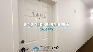 Welcome to  755 Copperpond Boulevard SE # 3402, Calgary!