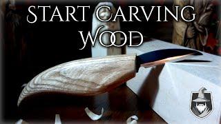 Come Iniziare a Intagliare il Legno CARVING