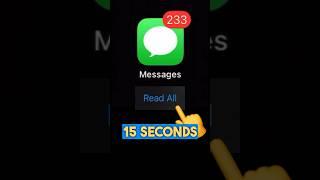 iPhone: Mark All Messages as Read