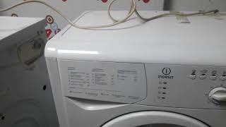 Как почистить фильтр на стиральной машинки INDESIT WISL 82