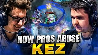 BEST of Kez Gameplay - How PROS make the NEW Hero look BROKEN on 7.37d Patch (2.0)