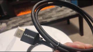 Amazing 8k HDMI Cables First Use #HDMI #8K #Cinema