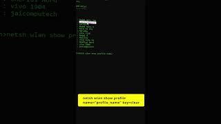 How to Find WiFi Password Using CMD | Tech Genie Dev #shortvideo #shorts #short #shortsvideo