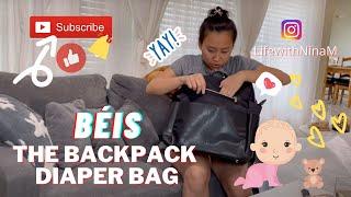 BÉIS "The Backpack Diaper Bag" unboxing!