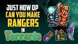 Just How OP Can You Make Rangers in Terraria? | HappyDays