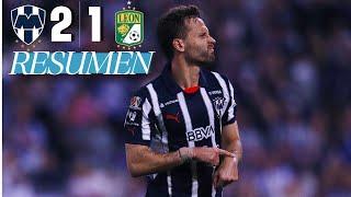 MONTERREY 2-1 LEÓN J17 | Canales hace el gol 400 del Apertura 2024