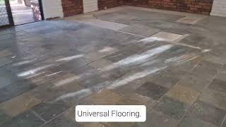 Slate tile removal - Universal Flooring QLD