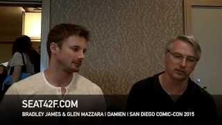 Bradley James & Glen Mazzara DAMIEN Comic Con 2015 Interview