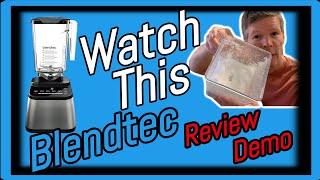 Blendtec Original Designer Series Blender Demonstration & Review