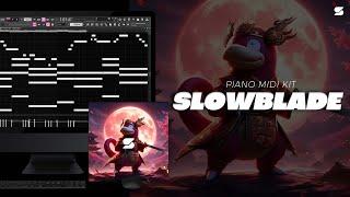 (+25) Best Melodic Piano Midi Kit 2025 - SLOWBLADE (Hiphop / Trap / R&B) Free Juice WRLD Midi Pack