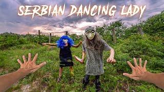 SERBIAN DANCING LADY REAL LIFE ESCAPE 2.0 | Horror Parkour Pov Short | Bubbles 3Run