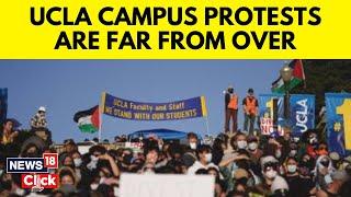 UCLA Protests | Police Break Through And Clear Protest Encampment On UCLA Campus | N18V | News18