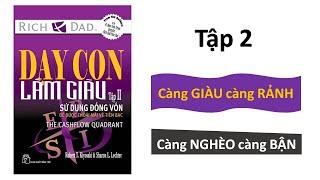 Tóm tắt sách: DẠY CON LÀM GIÀU Tập 2 (Robert Kiyosaki ) | KIM TỨ ĐỒ