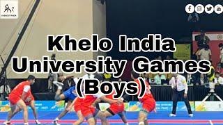 Khelo India University kabaddi games, winners (Boys),gold ,silver, bronze medal