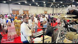 HOT PRAISE JAM WITH JOE METTLE in HOUSTON -JOE WILSON - JUNIOR BOATENG- BAND CAM 