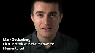 Mark Zuckerberg: First Interview in the Metaverse | Lex Fridman Podcast | Memento cut