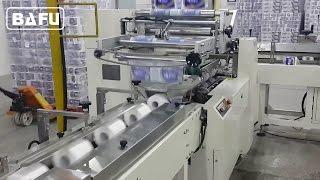 toilet paper packaging machine, toilet paper wrapping machine, toilet paper packing machine