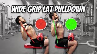 Wide Grip Lat Pulldown Mistakes & How to Correct Them