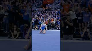 Leanne Wong earns a perfect 10 on floor against LSU at home #floridagators