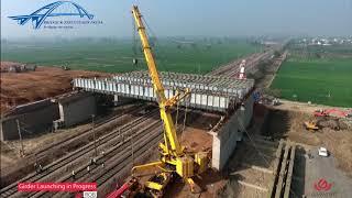 ERECTION OF 50M ROB PLATE GIRDER