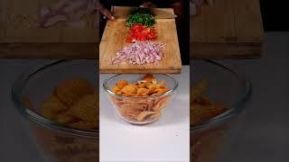 easy snack lays chaat  #shorts