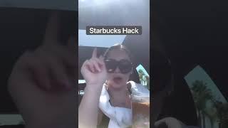 STARBUCKS HACK! Want Your Drinks For Half The Price? Here's How! #Shorts