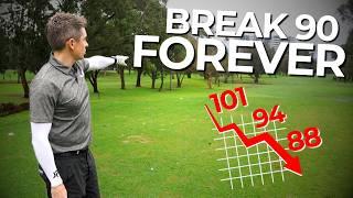 7 RULES to BREAK 90 Every Time (No Swing Changes)