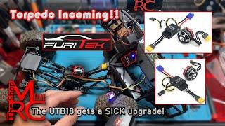 The Furitek Torpedo Combo gets installed in the UTB18 Mini Capra. The Python & Komodo is a BEAST!