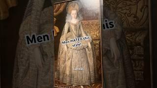 Men HATED this style! | #farthingale #fashionhistory #tudorfashion #thetudors