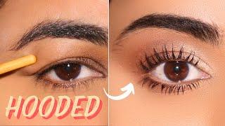 Genius HOODED Eyes Makeup Hack!