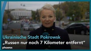 Schaltgespräch mit Susanne Petersohn zur Lage in der Ukraine am 31.10.24