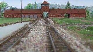 Train layout Auschwitz H0 1:87 scale