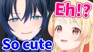 Kanade gets surprised for real by Ao-kun hitting on her all of a sudden【Hololive/Eng sub】