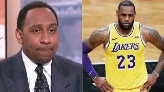 Stephen A. Smith Says GO CRAZY on LeBron James LOS ANGELES LAKERS