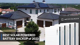 The Best Solar Panel + Battery Combo of 2023 | Meyer Burger & Franklin Whole Home Backup