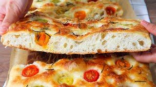 가장 쉬운 완벽 포카치아 레시피, 저온숙성 기공 가득한 포카치아 만들기 :: Perfect Easy Focaccia Recipe