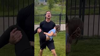 DAD FIGHTS AN OLD LADY #shorts