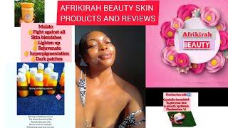 AFRIKIRAH BEAUTY SKIN.  Check out our skincare products is amazing.  reviews and product.