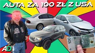 BMW, Toyoty, Porsche, Jeepy... ZA STO ZŁOTYCH !!! / SUPER TANIE auta z USA!