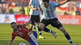 Marcelo Diaz vs Argentina   Final Copa America 2015 HD 720p