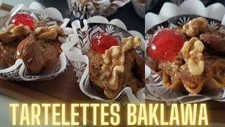 RECETTE TARTELETTES FAÇON BAKLAWA RAMADAN AID EL FITR