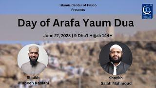 Yaum Arafa Dua | June 27, 2023