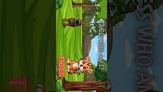 Learn Animal Tiger #kids #kidslearn #animals  #kidslearnning #animation