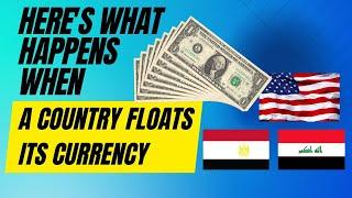 Iraq News What Does Floating the Currency Mean? #iraqidinar